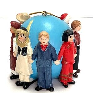 Children Of The World Christmas Ornament Minor Flaws Unbranded Read No Box